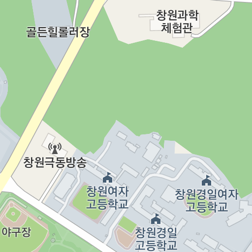 창원문성대학교 도서관 지도 위치