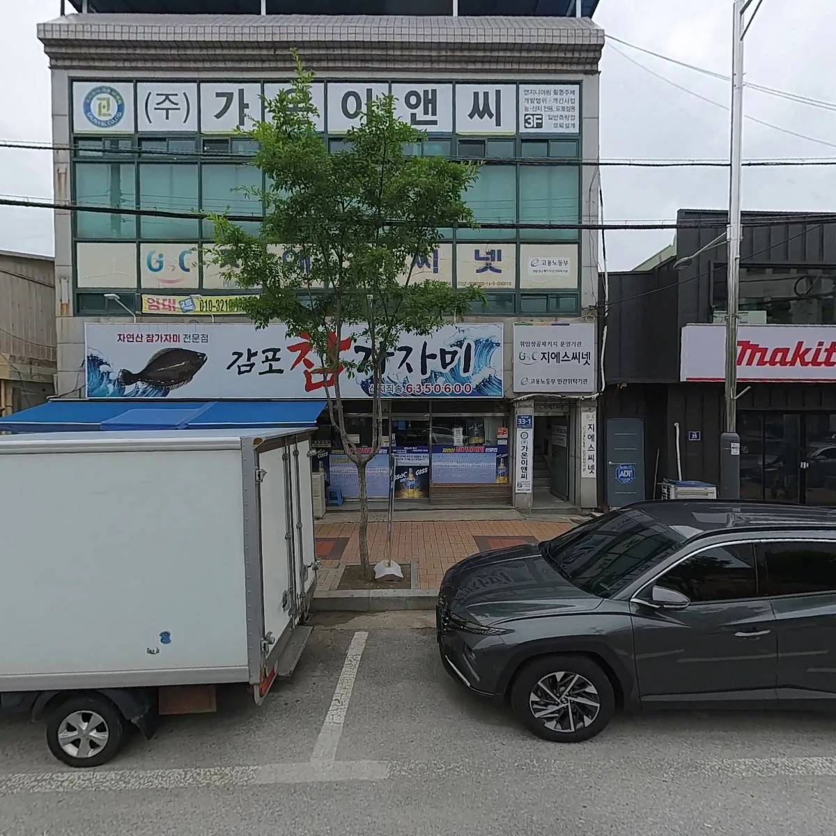 감포참가자미횟집